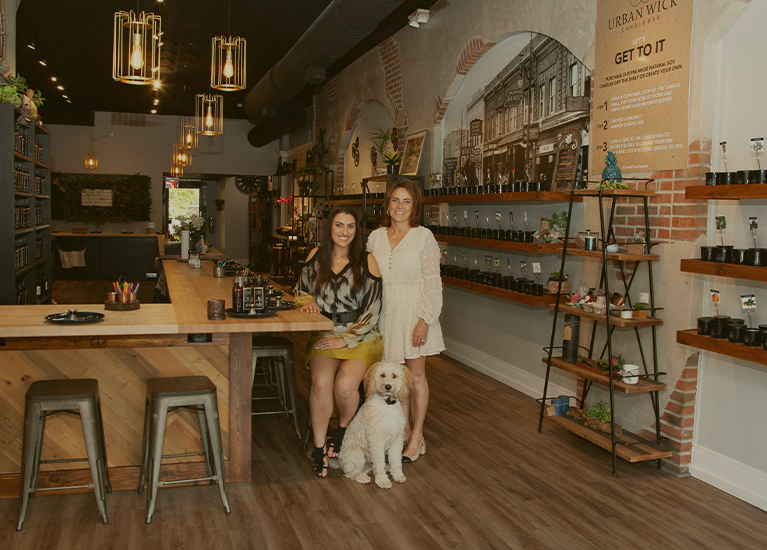 Urban Wick Candle Bar Custom Candle Experience in Birmingham Michigan