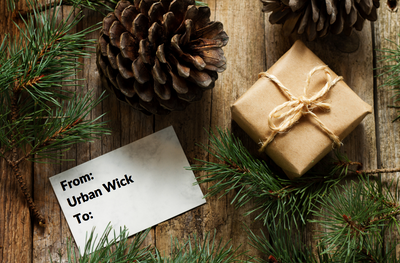 Urban Wick Gift Cards Make SCENT-sational Holiday Gifts!